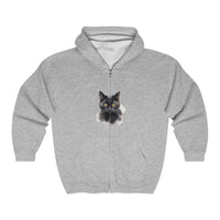 Black Cat Hoodie: Mystical & Playful Hoodie - Blululi