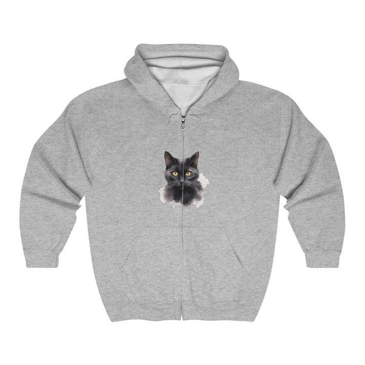 Black Cat Hoodie: Mystical & Playful Hoodie - Blululi