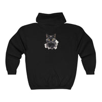 Black Cat Hoodie: Mystical & Playful Hoodie - Blululi