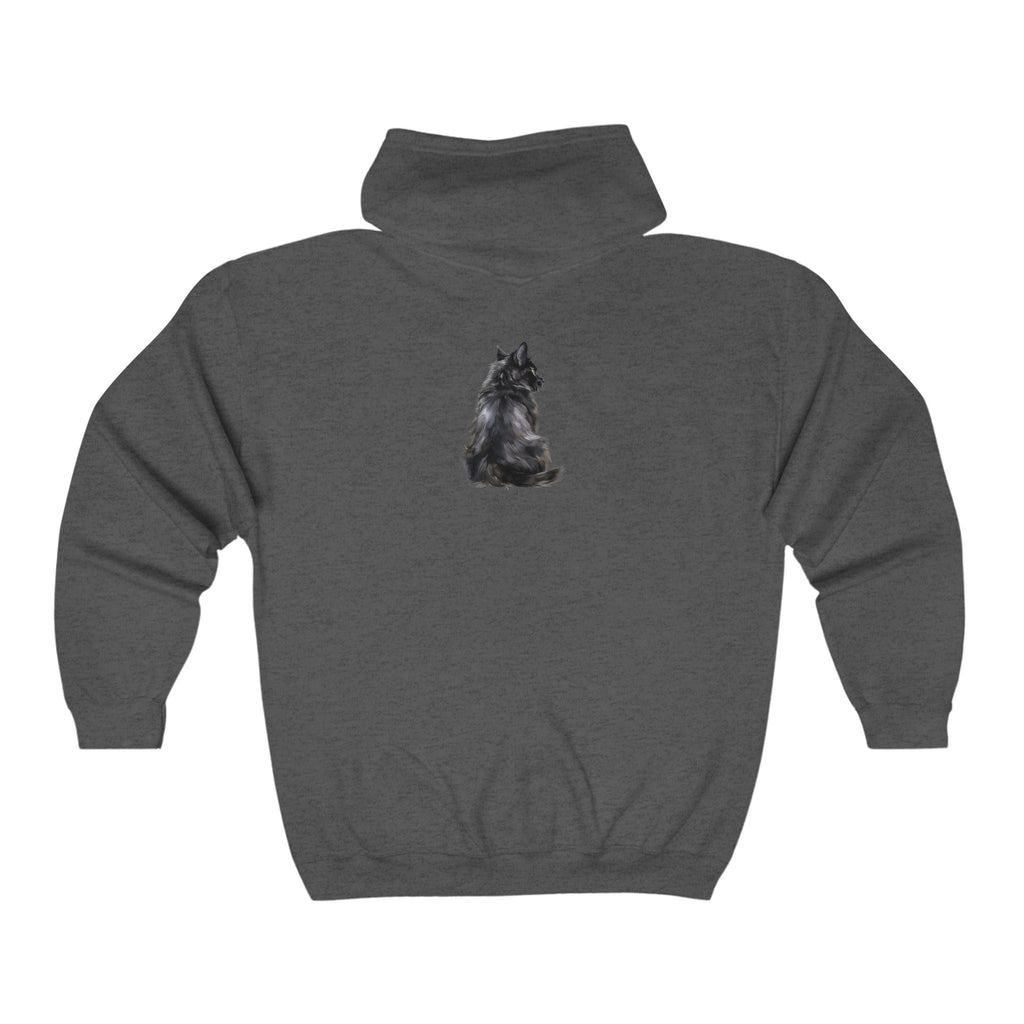 Black Cat Hoodie - Mystical & Soft Hoodie - Blululi