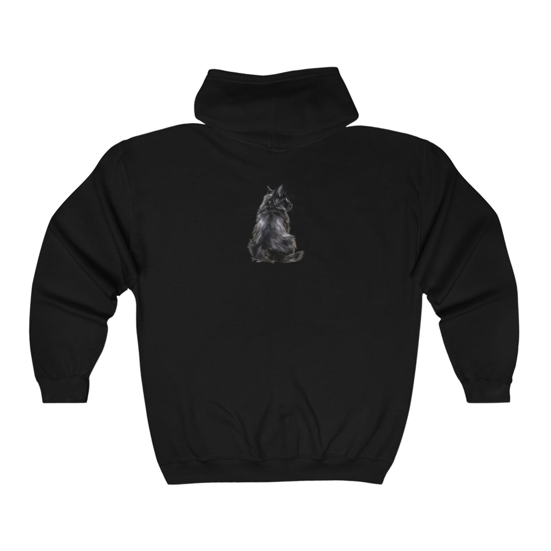 Black Cat Hoodie - Mystical & Soft Hoodie - Blululi