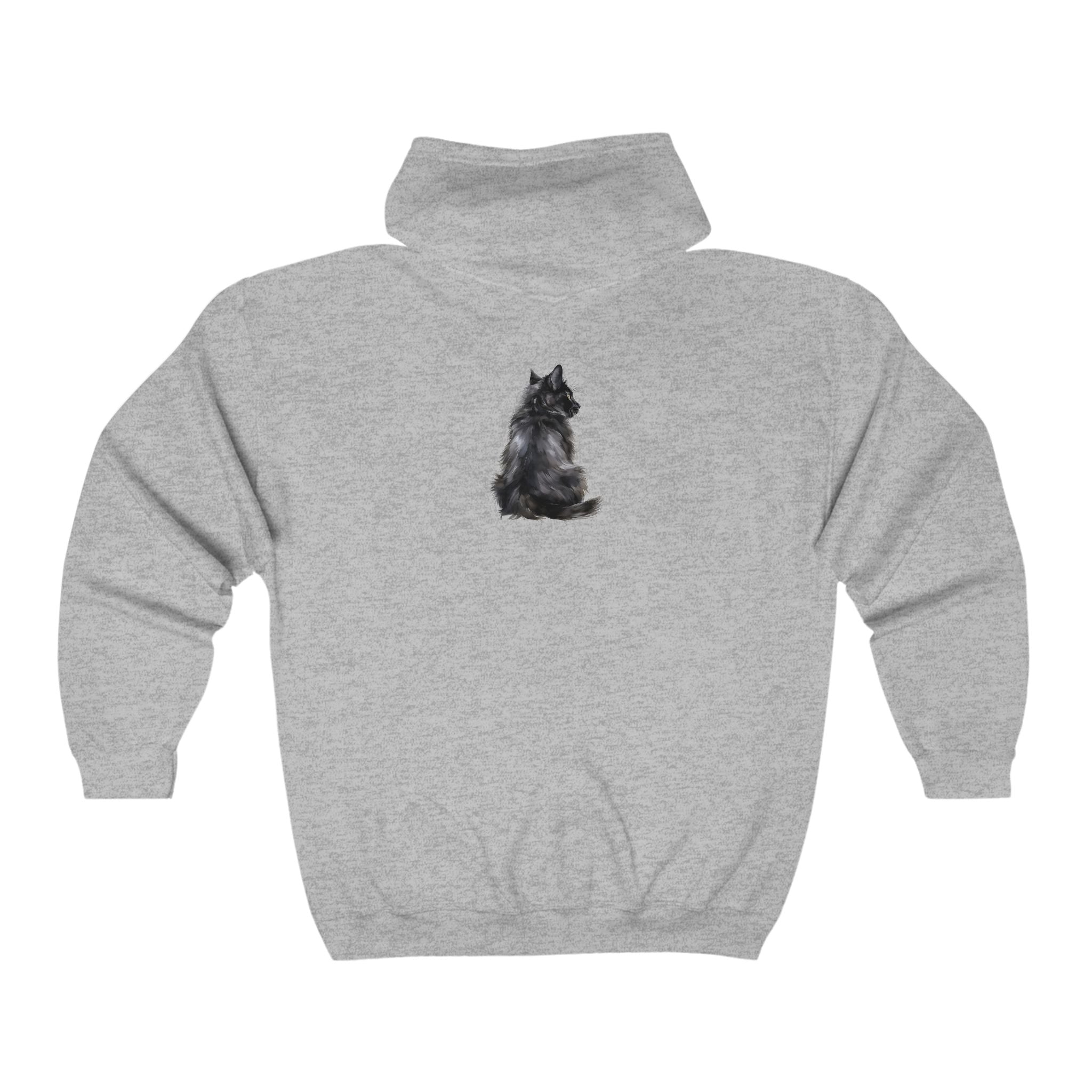 Black Cat Hoodie - Mystical & Soft Hoodie - Blululi