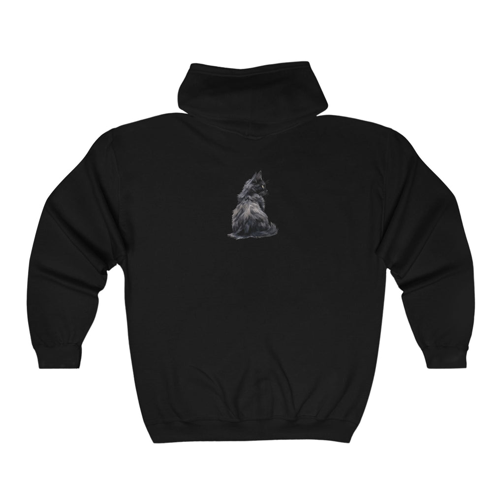 Black Cat Hoodie - Mystical & Stylish Hoodie - Blululi