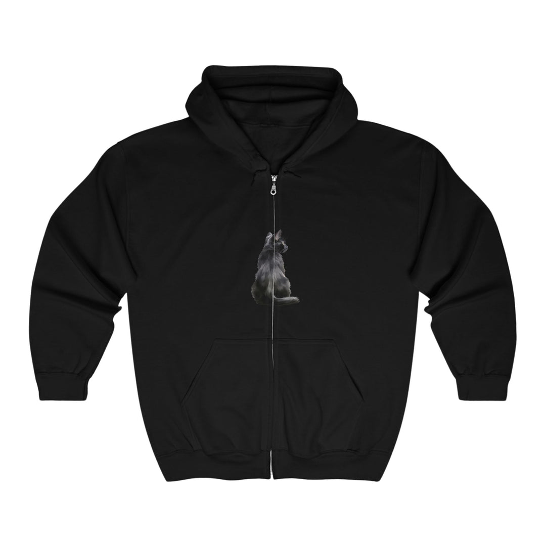 Black Cat Hoodie - Sleep Mode Activated Hoodie - Blululi