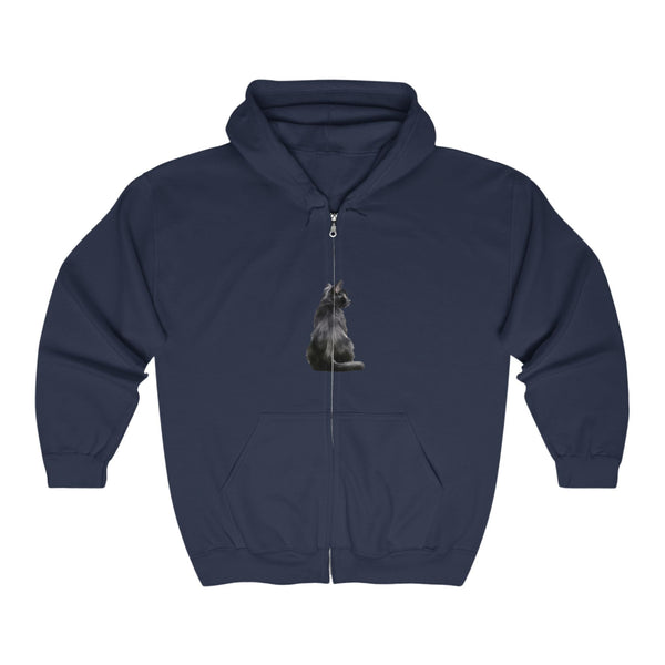 Black Cat Hoodie - Cozy Comfort for Cat Lovers