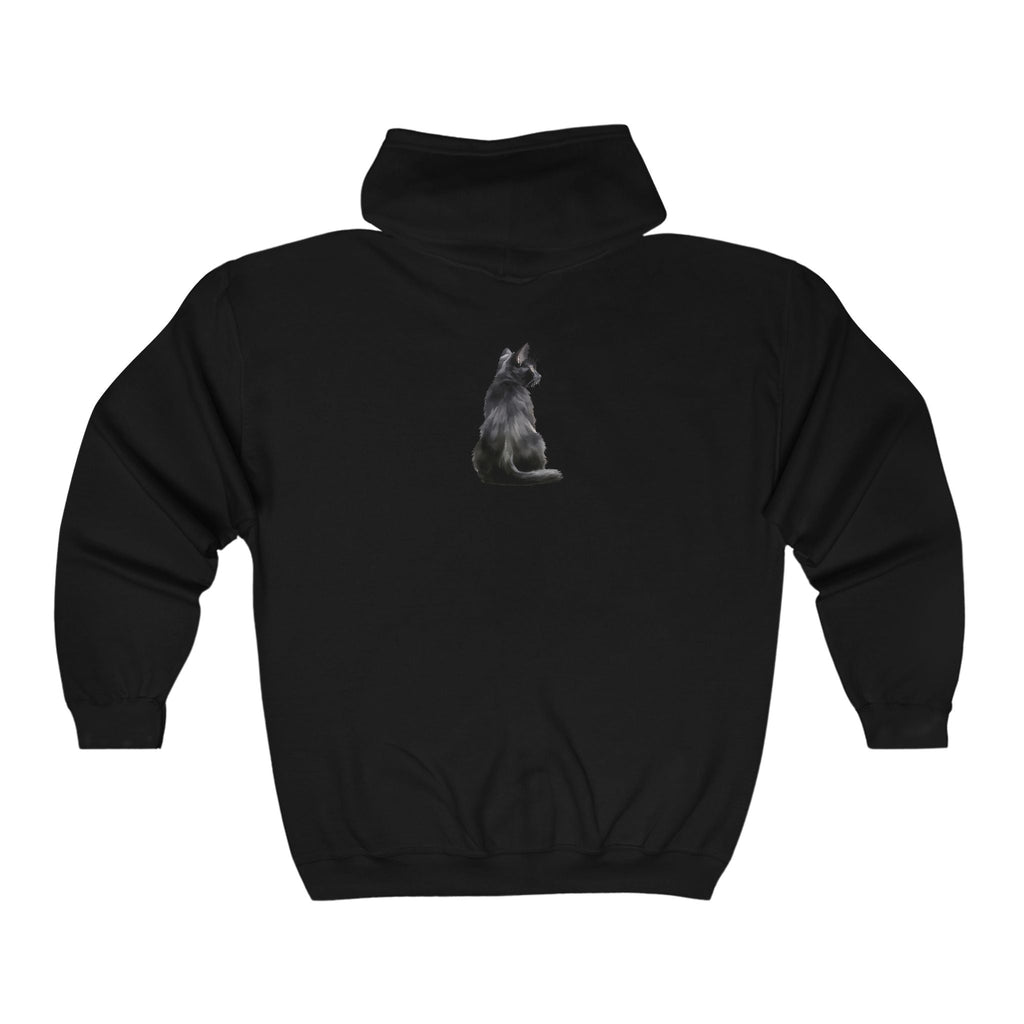 Black Cat Hoodie - Sleep Mode Activated Hoodie - Blululi