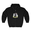 Black Cat in a Field Hoodie - Soft & Fluffy Hoodie - Blululi