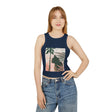 Black Cat Jungle Racerback Tank Top Tank Top - Blululi