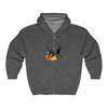 Black Cat Leaping Through Magic Hoodie Hoodie - Blululi