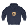 Black Cat & Moon Halloween Hoodie Hoodie - Blululi