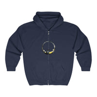 Black Cat Moon Hoodie - Whimsical Design Hoodie - Blululi