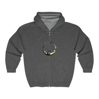 Black Cat Moon Hoodie - Whimsical Design Hoodie - Blululi