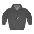 Black Cat Moon Hoodie - Whimsical Design Hoodie - Blululi