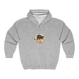 Black Cat Moonlit Playtime Hoodie Hoodie - Blululi
