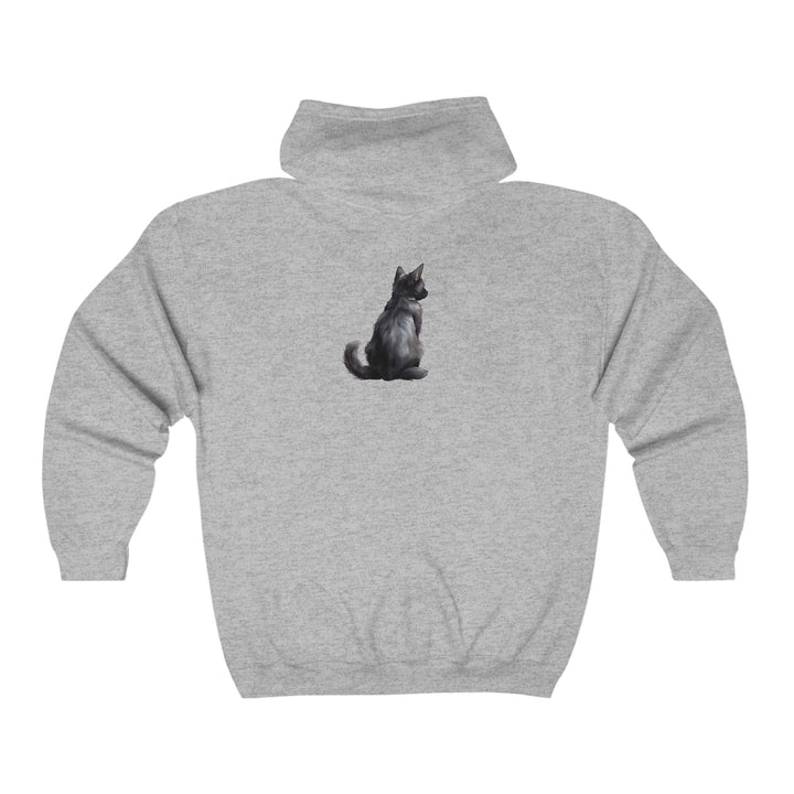 Black Cat Mystery Hoodie Hoodie - Blululi