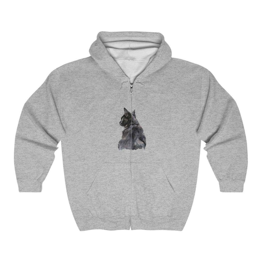 Black Cat Mystery Hoodie Hoodie - Blululi