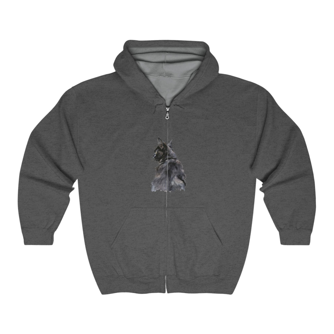 Black Cat Mystery Hoodie Hoodie - Blululi