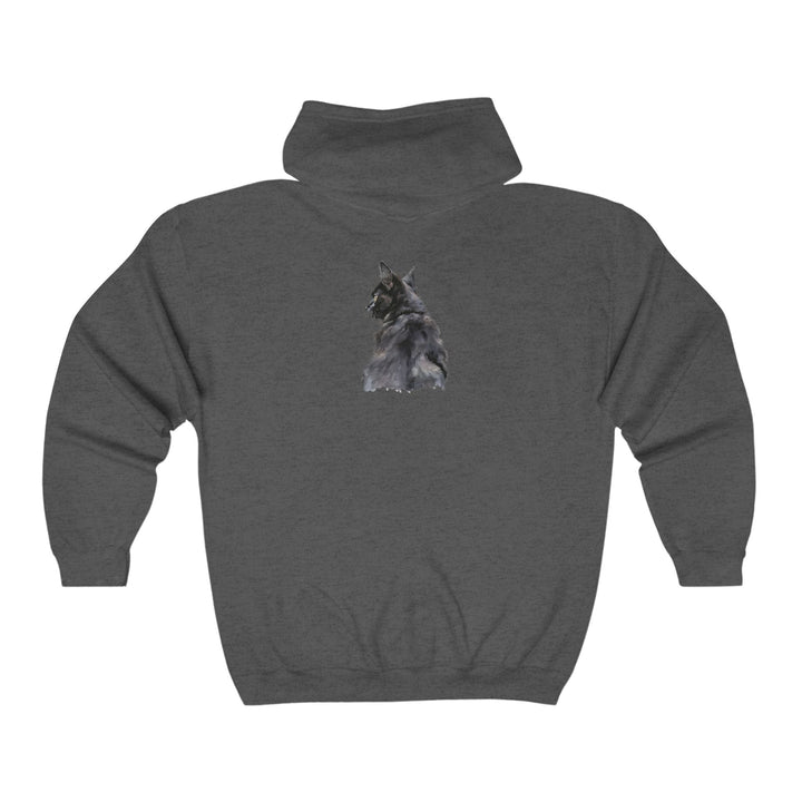 Black Cat Mystery Hoodie Hoodie - Blululi