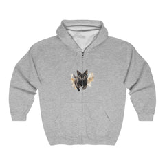 Black Cat Running Hoodie - Spooky & Cool Hoodie - Blululi