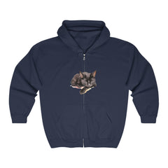 Black Cat Sleep Hoodie - Cozy & Cute Hoodie - Blululi