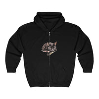 Black Cat Sleep Hoodie - Cozy & Cute Hoodie - Blululi