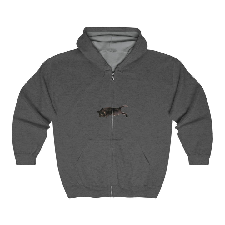 Black Cat Slumber Hoodie - Cozy & Stylish Hoodie - Blululi