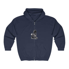 Black Cat Watercolor Hoodie - Cozy & Stylish Hoodie - Blululi