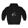 Black Cat Watercolor Hoodie - Mysterious Charm Hoodie - Blululi