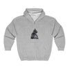 Black Cat Watercolor Hoodie - Mysterious Charm Hoodie - Blululi