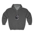 Black Cat Watercolor Hoodie - Mysterious & Cool Hoodie - Blululi