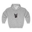 Black Cat Watercolor Hoodie - Mystical & Cool Hoodie - Blululi