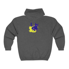 Black Cat Watercolor Hoodie - Mystical Pet Design Hoodie - Blululi