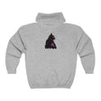 Black Cat Watercolor Hoodie - Mystical Pet Design Hoodie - Blululi