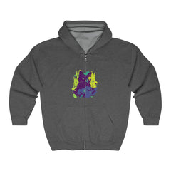 Black Cat Watercolor Hoodie - Mystical Pet Design Hoodie - Blululi