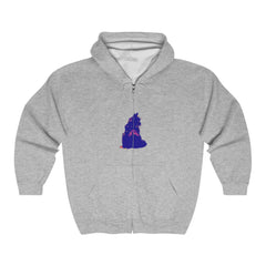 Black Cat Watercolor Hoodie - Mystical Pet Design Hoodie - Blululi