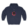 Black Cat Watercolor Hoodie - Mystical Pet Design Hoodie - Blululi