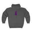 Black Cat Watercolor Hoodie - Mystical Pet Design Hoodie - Blululi
