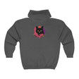 Black Cat Watercolor Hoodie - Mystical Pet Design Hoodie - Blululi