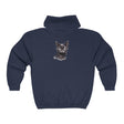 Black Cat Watercolor Hoodie - Mystical & Soft Hoodie - Blululi