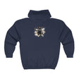 Black Cat Watercolor Hoodie - Playful & Joyful Hoodie - Blululi