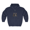 Black Cat Watercolor Hoodie - Spooky Chic Hoodie - Blululi