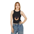 Black Cat Watercolor Racerback Tank Top - Mystical Design Tank Top - Blululi