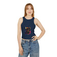 Black Cat Watercolor Racerback Tank Top - Pop Art Tank Top - Blululi