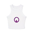 Black Cat Watercolor Racerback Tank Top Tank Top - Blululi