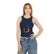 Black Cat Watercolor Racerback Tank Top Tank Top - Blululi