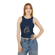 Black Cat Watercolor Racerback Tank Top Tank Top - Blululi