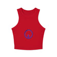 Black Cat Watercolor Racerback Tank Top Tank Top - Blululi