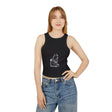 Black Cat Watercolor Racerback Tank Top Tank Top - Blululi