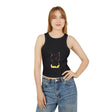 Black Cat Watercolor Racerback Tank Top Tank Top - Blululi