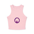 Black Cat Watercolor Racerback Tank Top Tank Top - Blululi